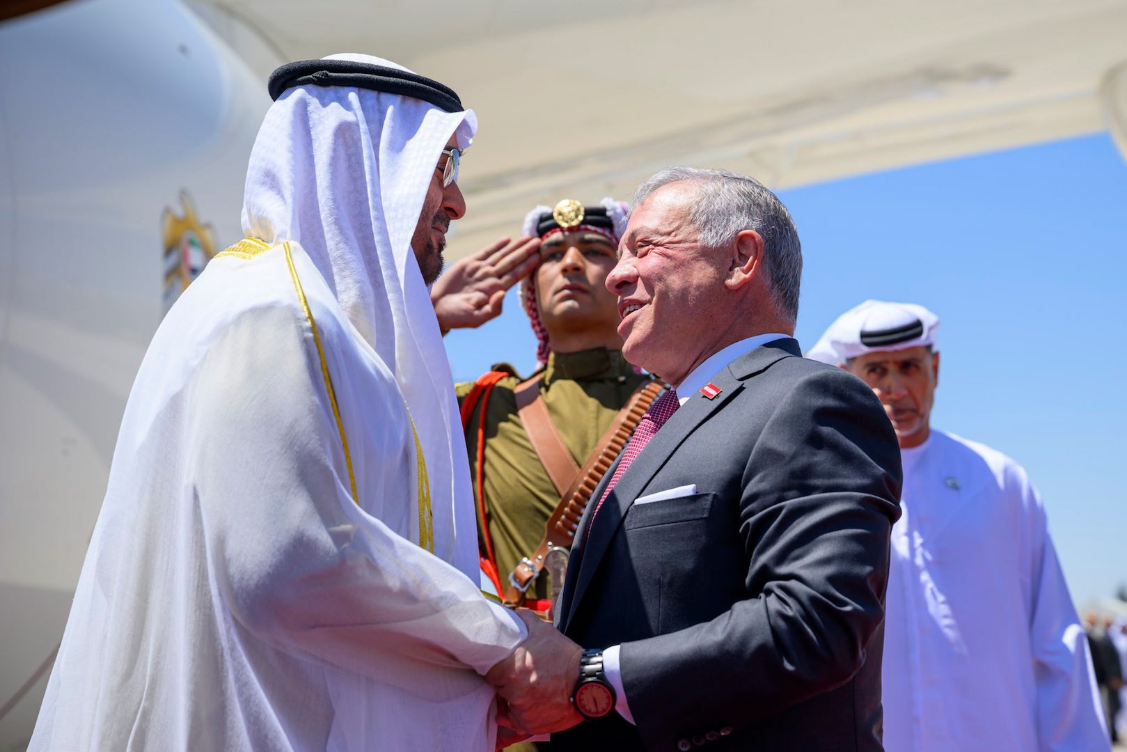 محمد بن زايد: الإمارات والأردن شريكان في العمل من أجل الاستقرار والازدهار الإقليمي